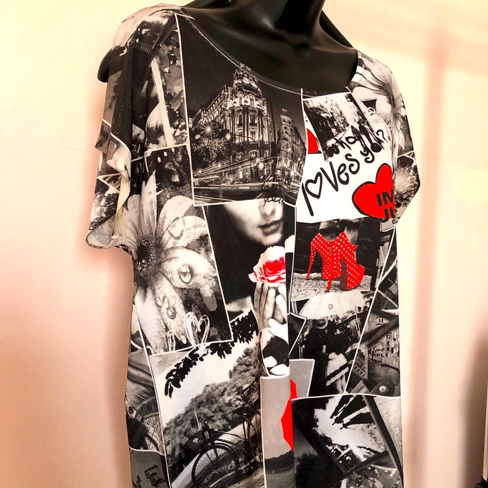 T-shirt with fun print